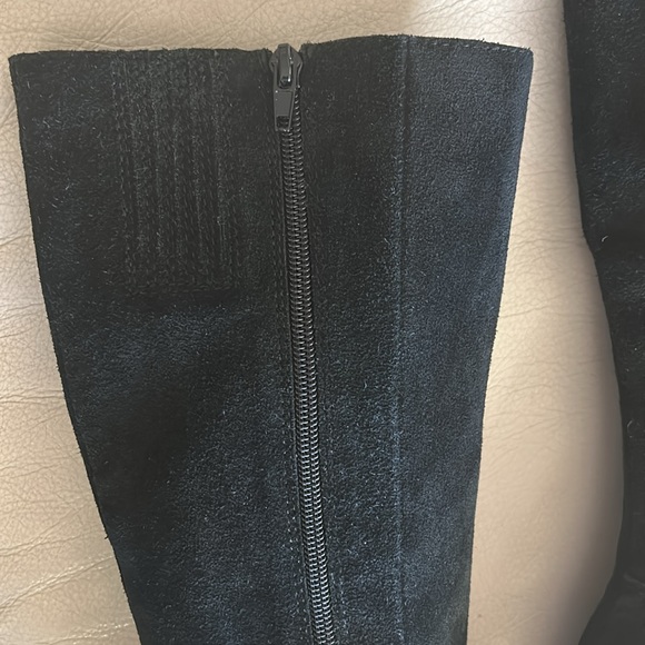 NWOB Jeffrey Campbell Endurance Mid-calf sneaker boot Black Suede Size 7 - Picture 6 of 10